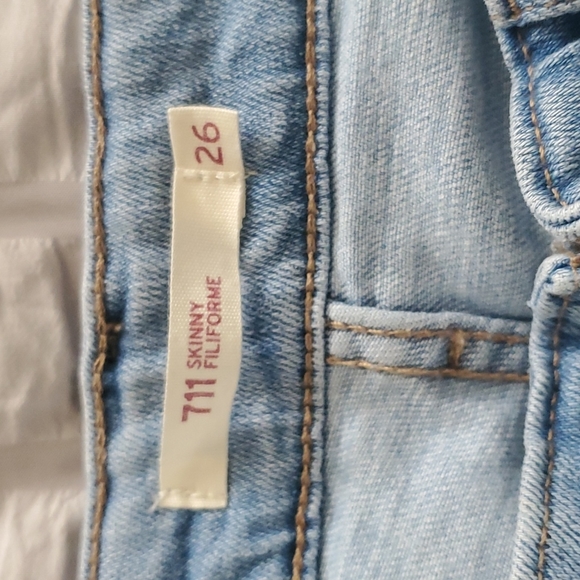 Levi's 711 distressed skinny jeans - Picture 4 of 5